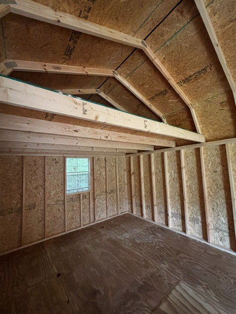 Lofted Barn Garage - 12x28 (#9) image 6